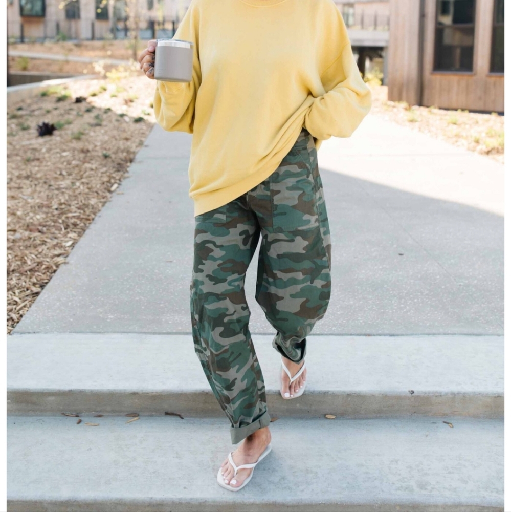 Camo Barrel Pant
